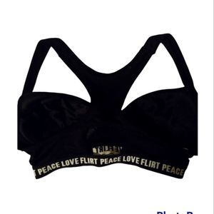 JUST BE women's bra sport top padded, size 34b.